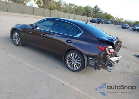2018 Infiniti Q50 3.0T Luxe z USA, uszkodzony, nr VIN JN1EV7AP5JM591564